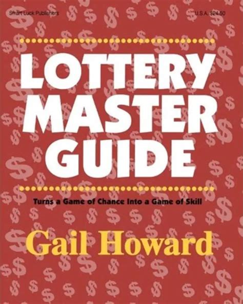 gail howard lottery master guide pdf|Best Lottery Strategies (2024) .